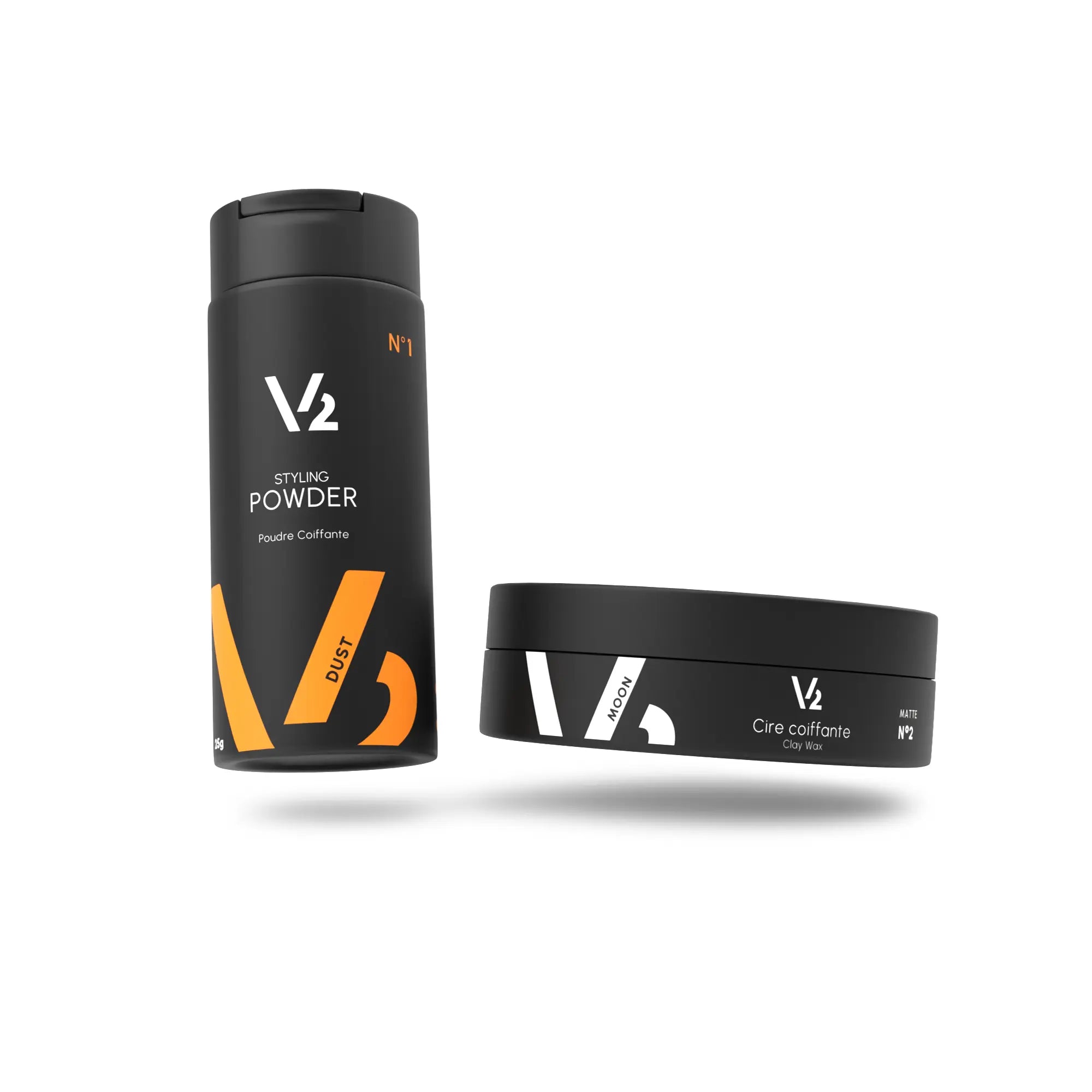 MOON - V2 Cosmetic cire cheveux mate
Poudre coiffante NOVA V2 Cosmetic – volume cheveux homme effet mat